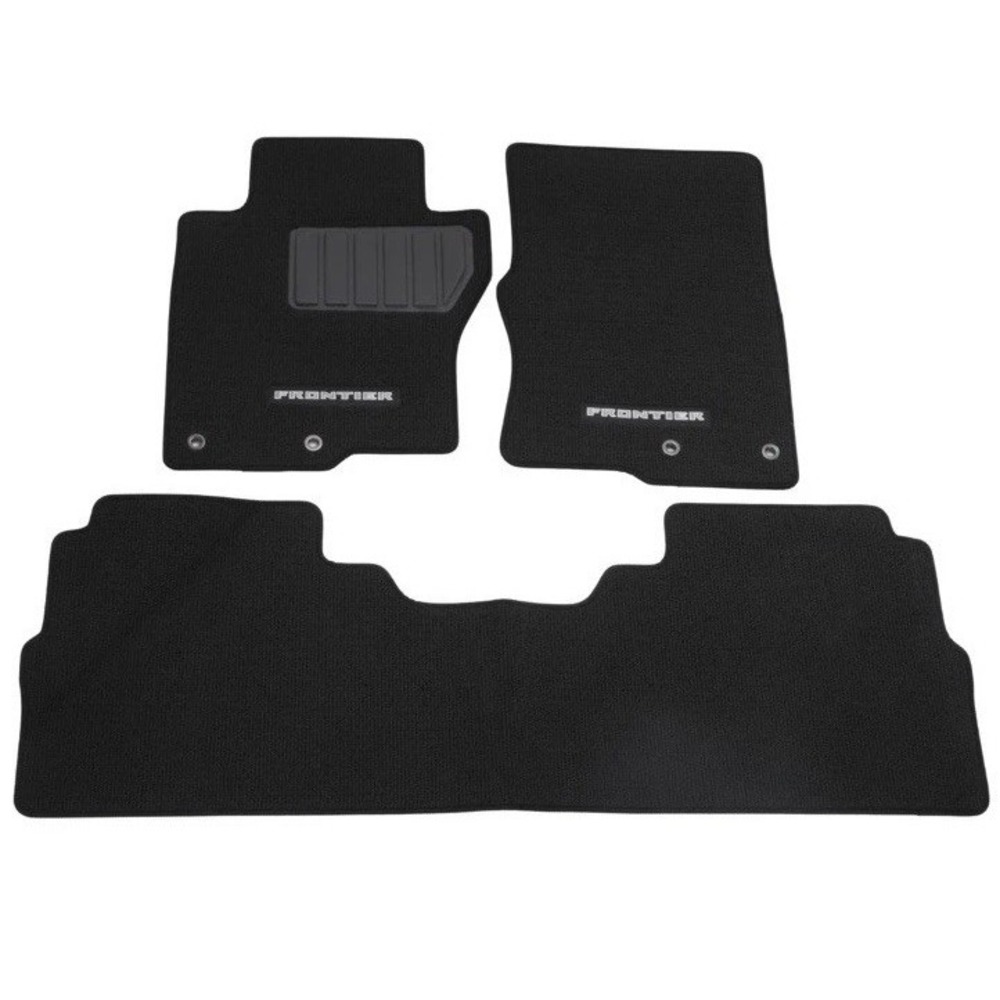 NEW OEM Nissan 2022-2026 Frontier Carpeted Floor Mats CREW CAB Black T99E2-9BU0A